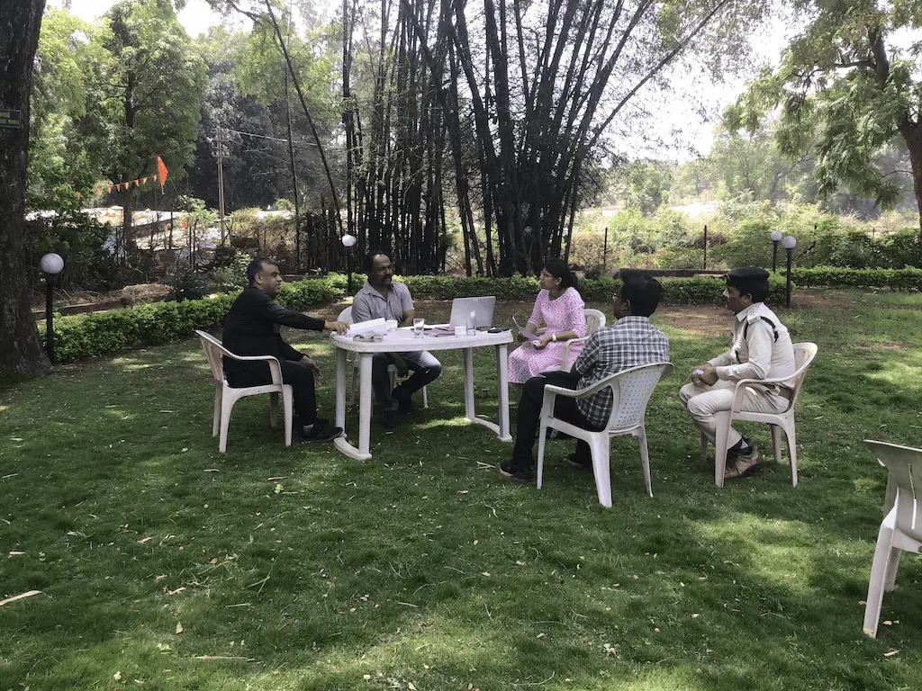 Zipr Meeting with stakeholders of forest department